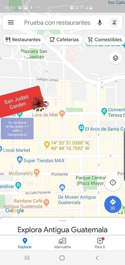 Hotel San Judas Tadeo Garden Antigua Екстериор снимка